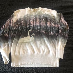 Ted baker swan sweater